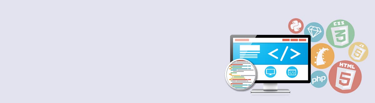 Web development course background